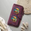 Slow and Sunny Turtle Pattern Wallet Forever Women's Fashion Long Purse 