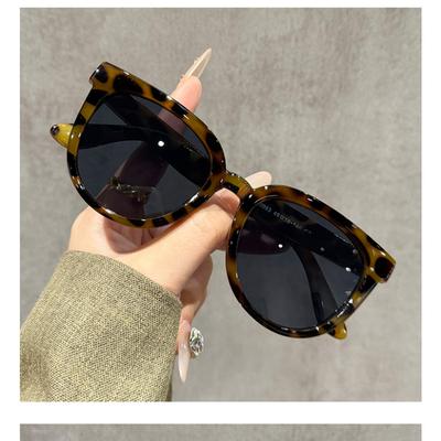 Small Frame Circular Shape Sunglasses Women's Brand Designer Sun Glasses Women  Travel Eyewear UV400