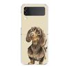 Dachshund Sausage Dog Phone Case For Samsung Galaxy Z Flip 3 4 5 6 Fold High Hard Shell For Galaxy Z Flip 3 5 6 Clear Cover