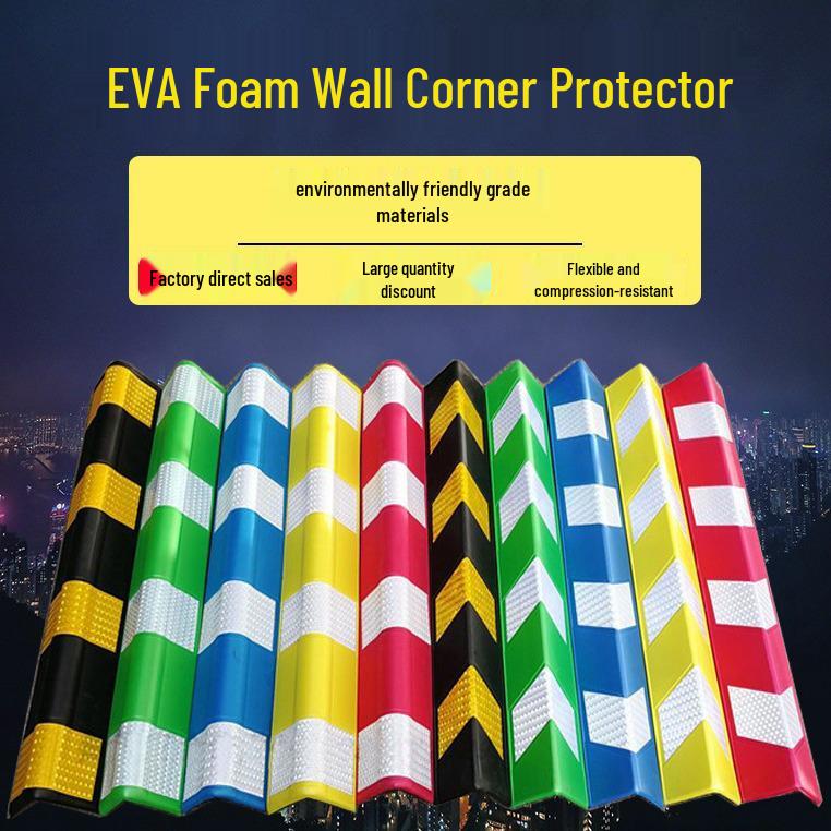 Reflective EVA Foam Corner Protector Strip for Garage