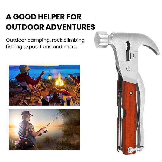 Portable Multi-tool Knife Hammer with Handle Lightweight Portable Pocket Knife Men Multi-tool Accessories