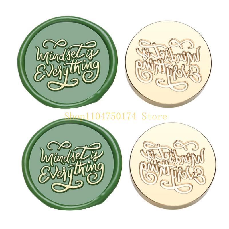 Seal Stamp Head Replacement Antique Embossed Sealing Stamp Head for Envelope top sale