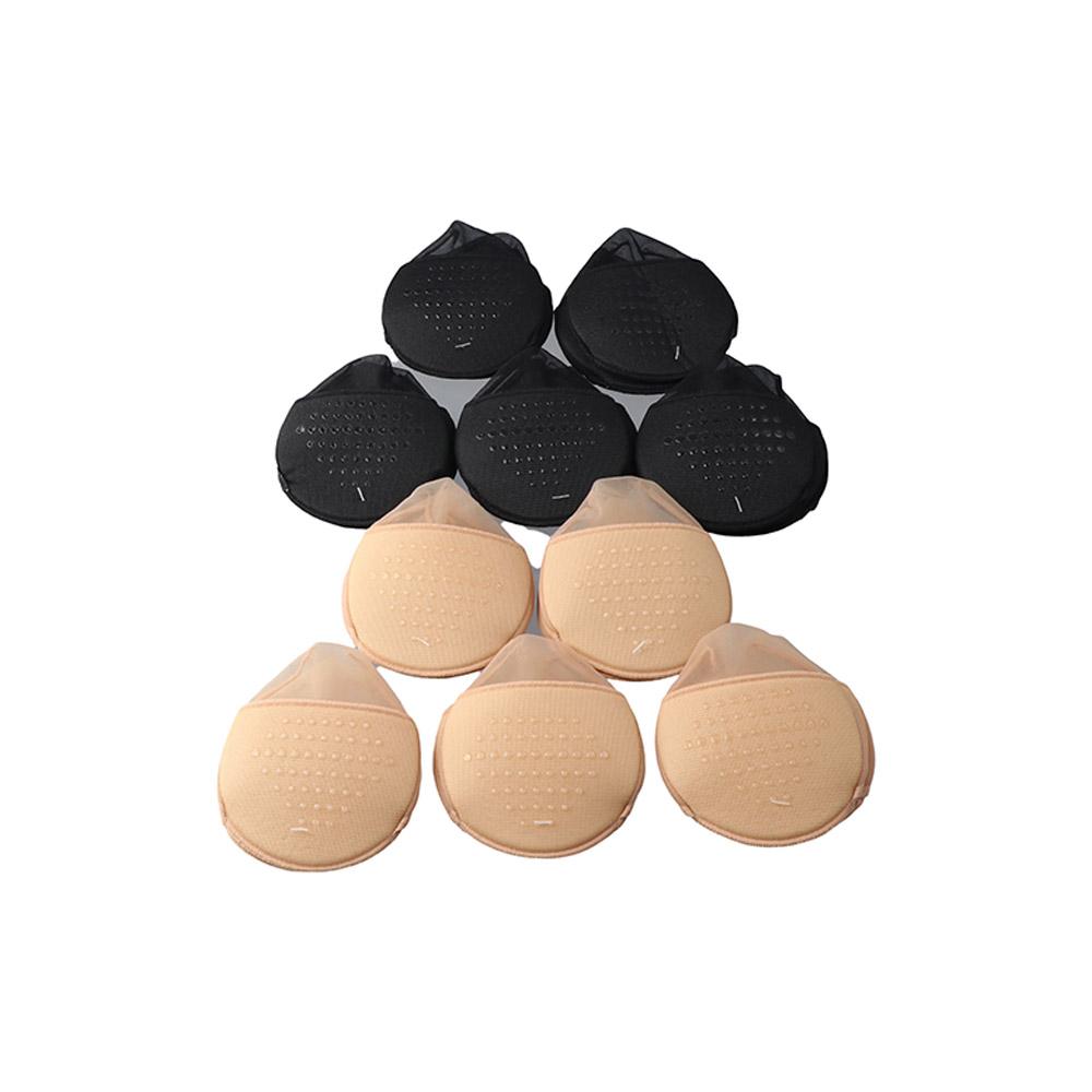 Comfortable Summer Girls Anti-Slip Women Hosiery Half Palm Socks Invisible Socks Forefoot Insoles