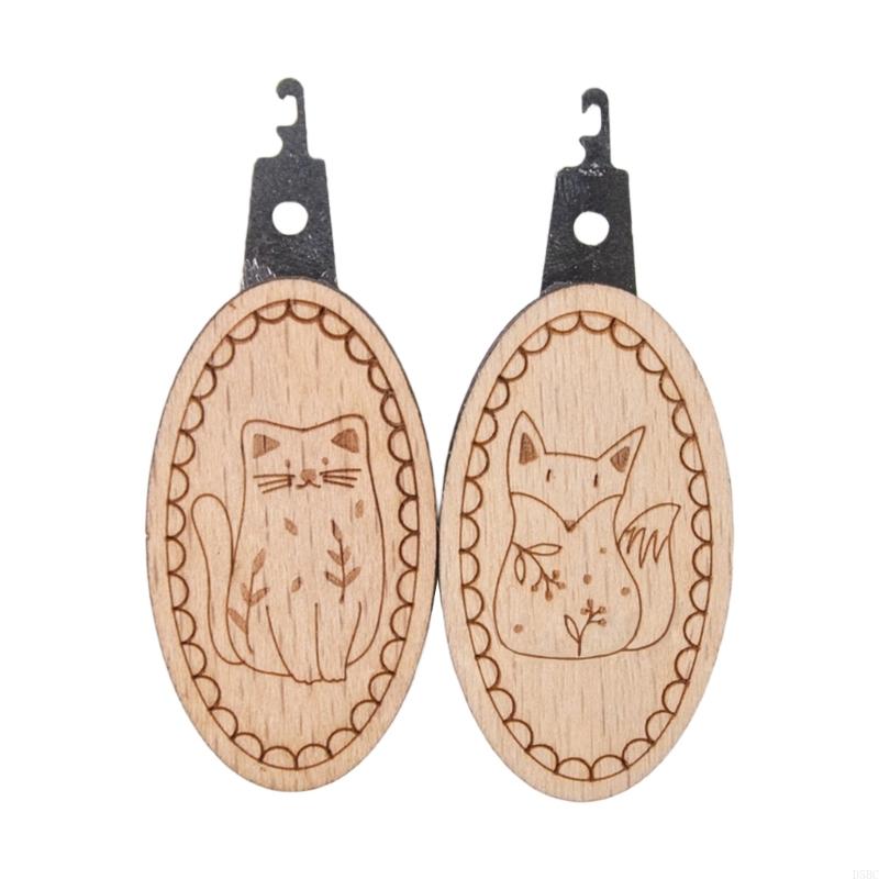 2 Pcs Needle Threader Needle Threading Tool Embroidery Needle Threader for Woman