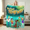 Cool Scoobydoo Cartoon Anime Blanket Comfortable Skinfriendly Throw Blanket For Living Room Bedroom Recliner Party Decor Christmas Gift