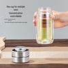 Xihe Double-Layer High-Temperature Glass Tea Infuser Cup