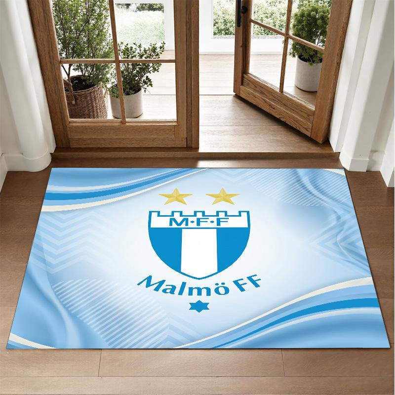 Malmö FF Design Kristall-Samt-Teppich Weich Dekorative Matte für Schlafzimmer Eingang