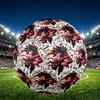 DRAGON BALL Print Size 5 Soccer Ball, PU Wear Resistant Football for Match Training and Daily Practice, Birthday Gift for Soccer Fans