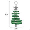 Sea Glass Christmas Hanging Ornament, Resin Pendant, Decoration, Indoor Party