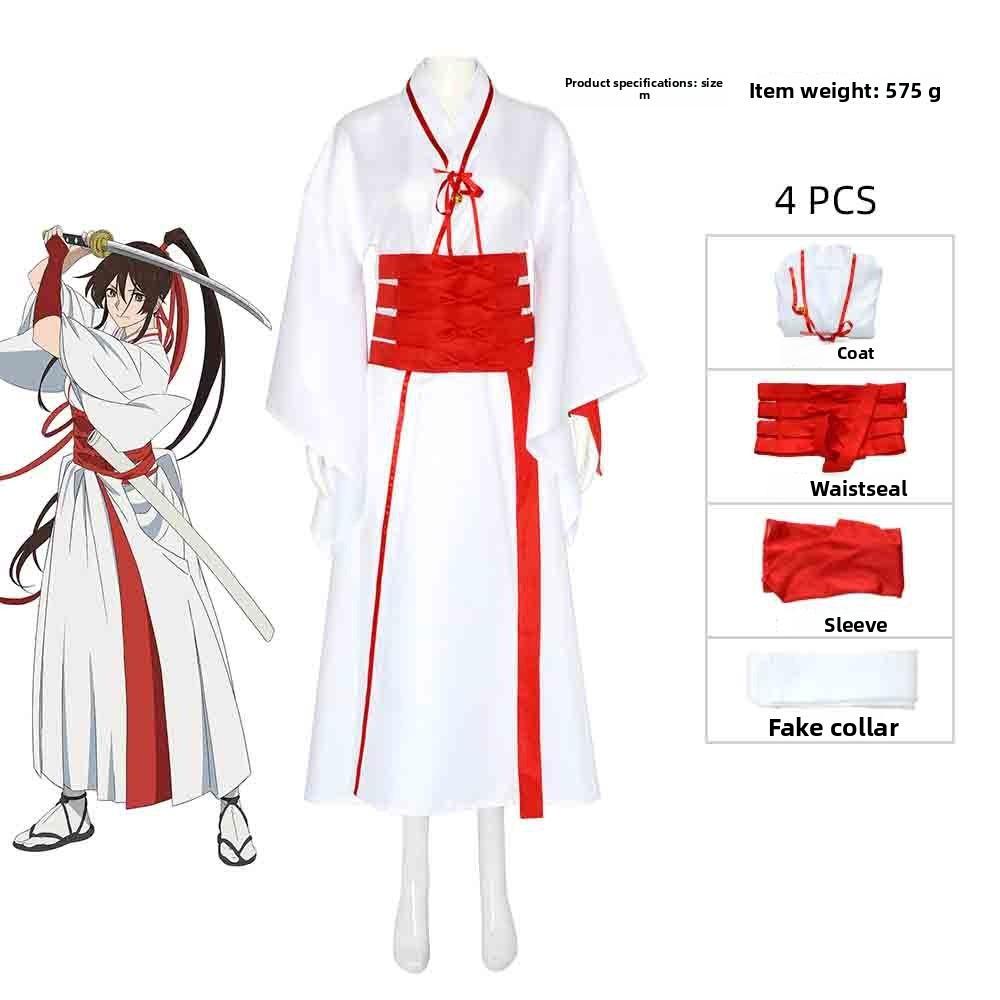 Hells Paradise Cosplay Costume With Polyester Fabric For Anime Role Play