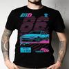 Men's and Women's T-shirts Initial D