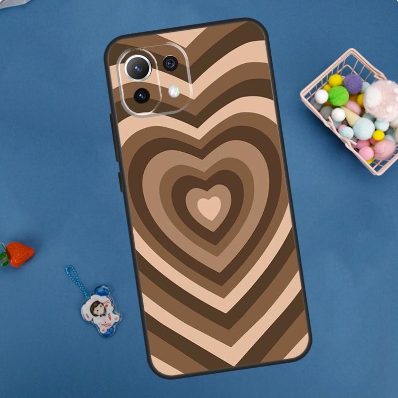 Bunte Herzkreis Liebe Hülle Für Xiaomi 15 Ultra 13 14 11T 12T 13T 14T Pro POCO X7 Pro F5 F6 M6 X3 X5 X6 Pro Hülle