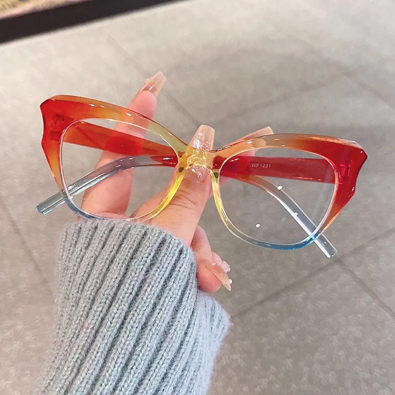 Fashion Women Cat Eye Reading Glasses Fashion Hyperopia Presbyopia Eyewear Men Anti Blue Light Reading Eyeglasses +1.0 +1.50