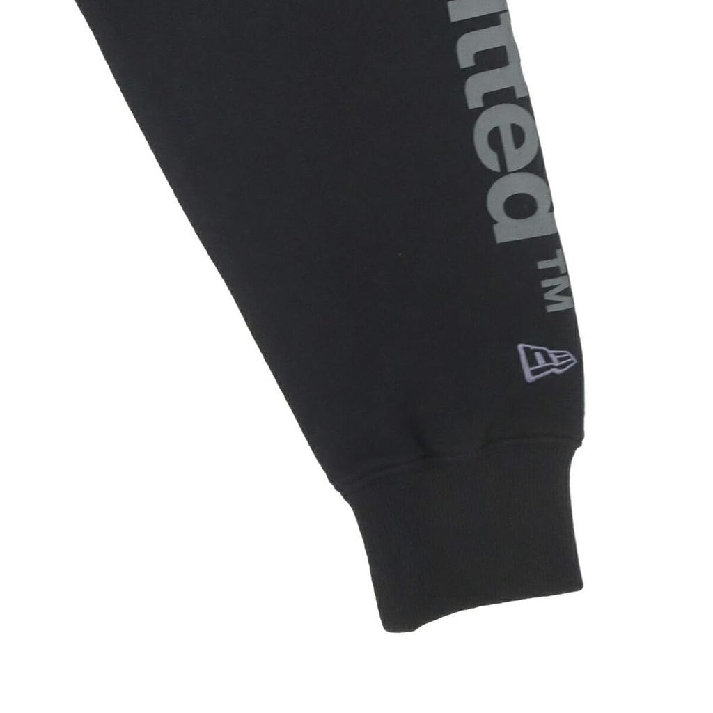 New Era Crew Neck Sweatshirt with Box Size Exclusive to Originators of the True Fitted Logo, Black/Graphite, L, ONSPOTZ.