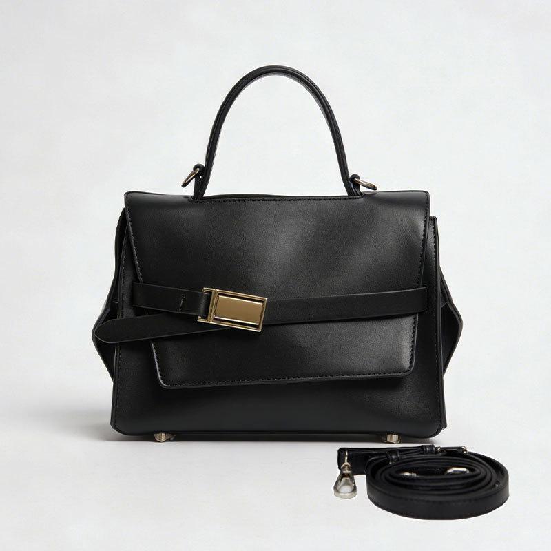 

Crossbody Bag, New Niche Design, Women s Simple and Fashionable Handbag, Versatile Commuting Shoulder Bag, Women s Handbag чорний