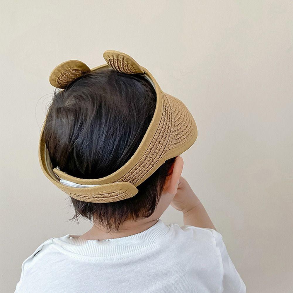 

Sports Autumn Sunscreen Hat Kids Outdoor Hat Children Sun Visor Hat Korean Style Cap Empty Top Hat