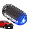 Solar Powered Car Warning Light, Anti-Theft Solar Car Alarm Light, Car Security, Car Warning