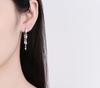 Fashion Long 925 Silver Tassels Earrings For Women Creative Star Vintage Hoop Ear Jewelry Girl Birthday Gift