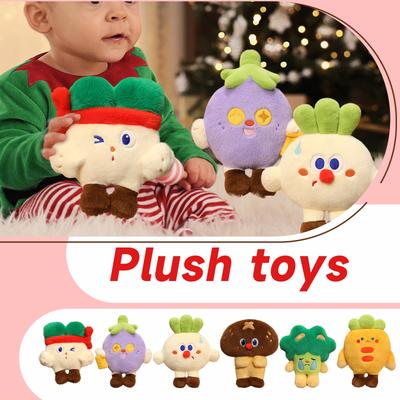 Doll Plush Toy Vegetable , Creative Personality Hand Warm Pillow Holiday Gifts