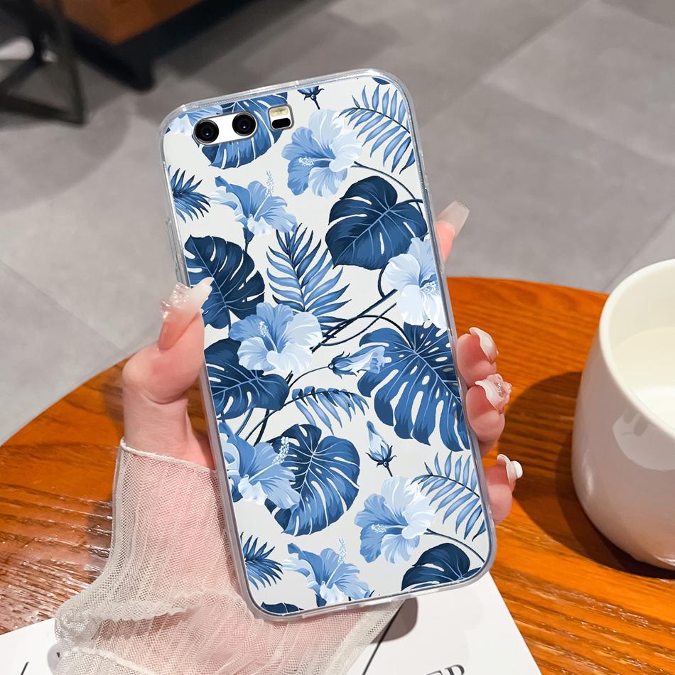 Per Huawei P10 Lite P10 Plus Custodia per Telefono Stile Casual Fantasie Silicone Morbido TPU Trasparente Leggera Copertura Per Huawei P 10+ Funda