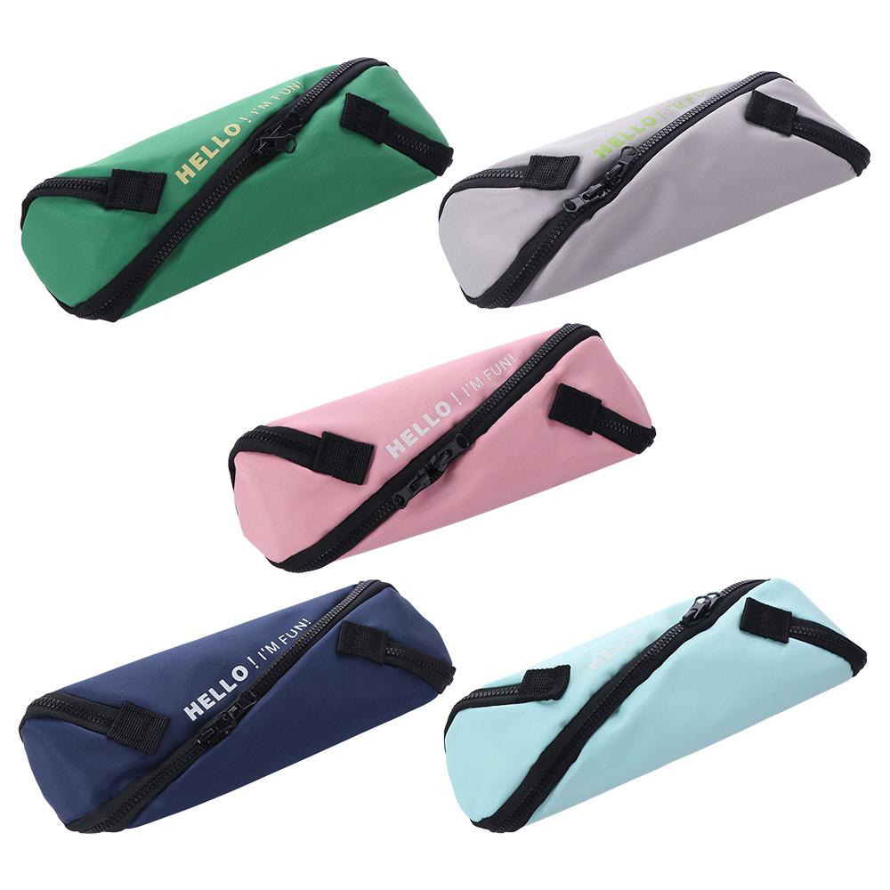 Canvas Stationery Bag Japanese Style Pen Bag Multifunctional Pencil Case Student