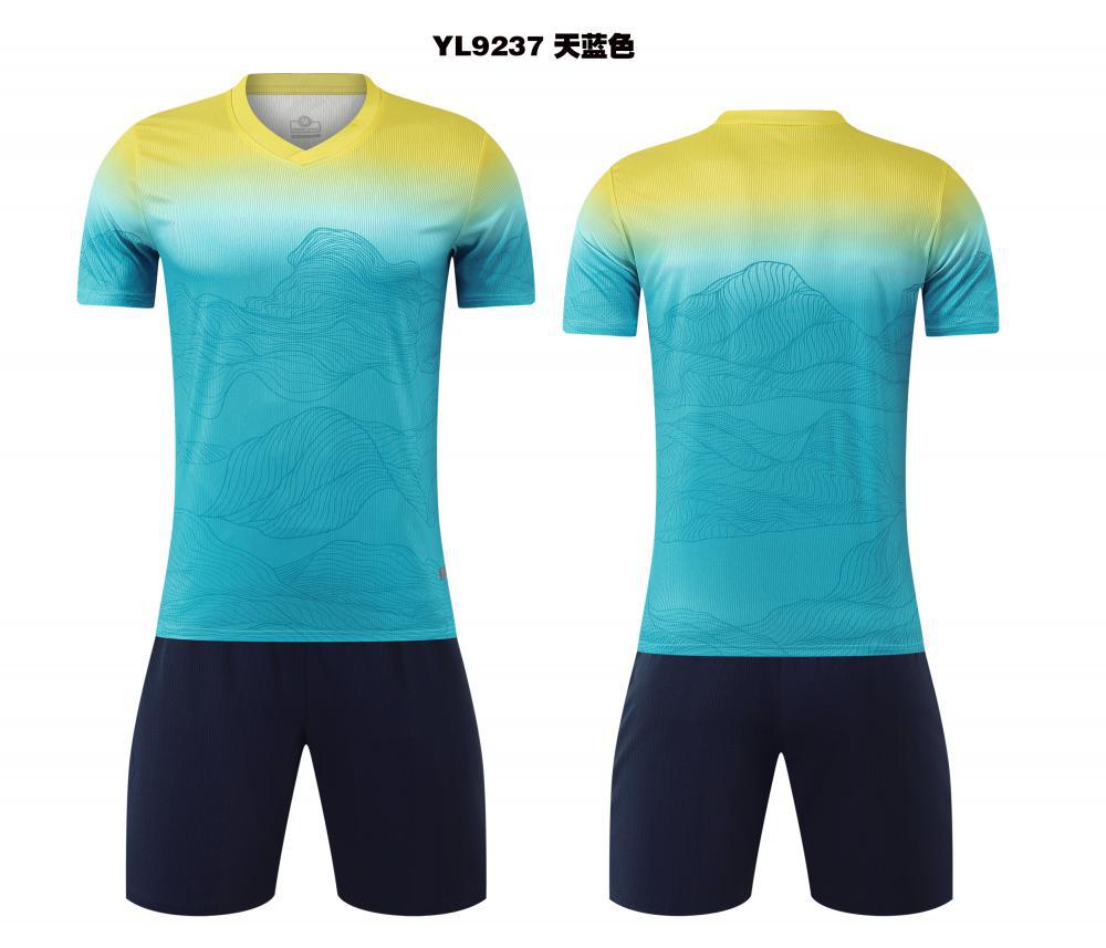 Football Jersey Set Boys And Children College Students Game Training Jersey Sports Clothing Short-Sleeved Football Jersey 9237 16