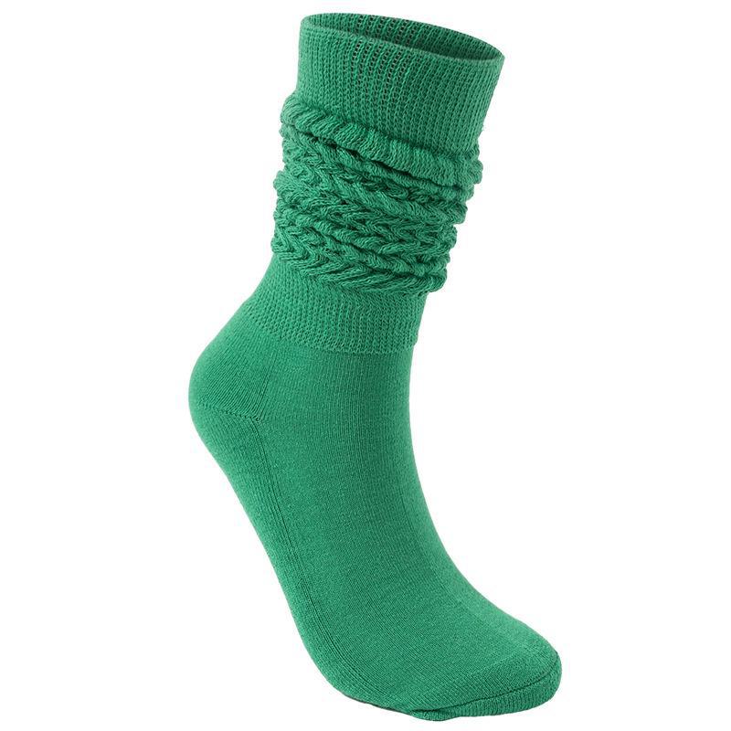 European & American Terry Towel Sports Socks - Slouch Style Bubble Running Pile Socks