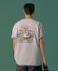 Nyuballanseu Nbneg3A073 / Uni Nb Seoul Landmark Short Sleeve T-Shirt (L/Gray)