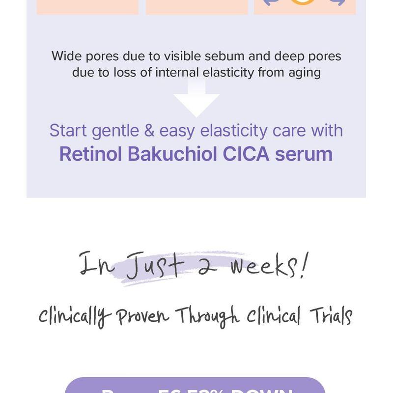 Mary&May - Retinol 0.1% Bakuchiol Cica Serum Seoul Edition