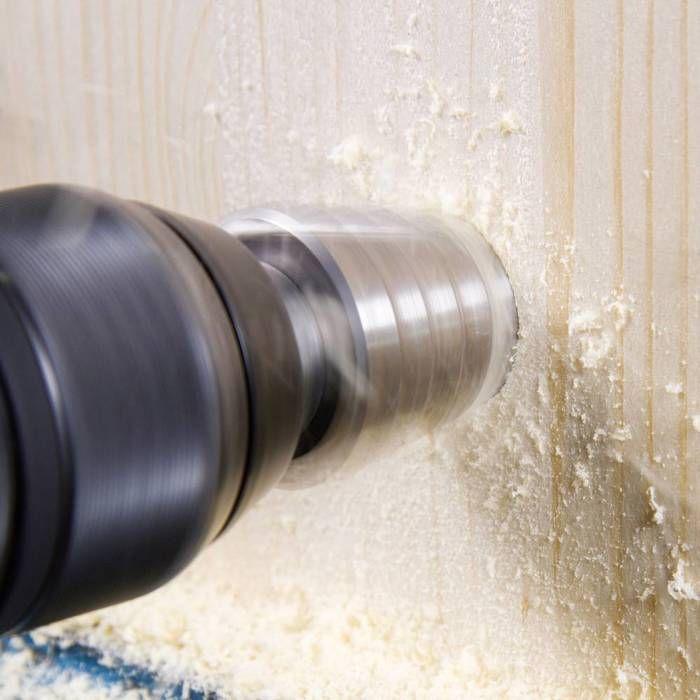 RUKO 101087PRO Jeu De Forets Étagés 3 Pièces 6 - 12 Mm, 6 - 20 Mm, 6 - 27 Mm HSS Tige À 3 Surfaces 1 Set