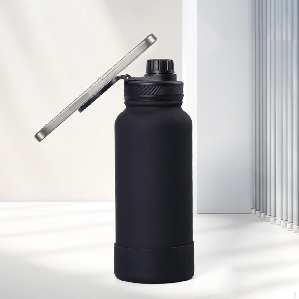 Active Lifestyle Stainless Steel Water Bottle with Holder