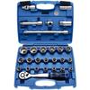 12.5 Mm Socket Set (1/2 ") In Inches 27 Pieces