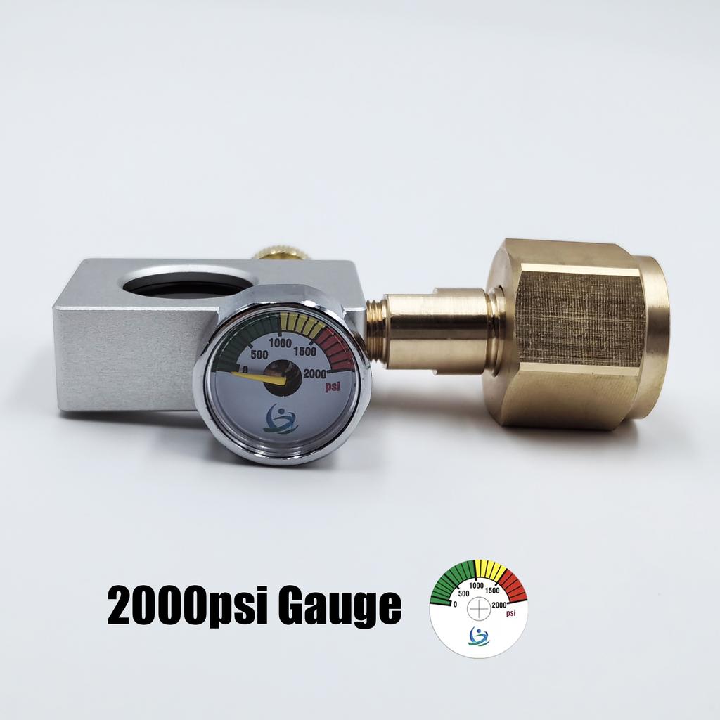 Soda Water CO2 Cylinder Adapter Carbonator Refill Fill Station for CO2 Tank Bottle Filling Replacement