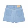 New MLB New York Yankees Denim Shorts Women's Blue 3FDPH0143-50BLL