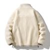 Herbst und Winter Baumwollgepolsterte Kleidung Herren Trend Winterkleidung Hongkong-Stil Tide-Marke Lammwolle Lammwolle Ins Lockeres Paar Baumwolljacke