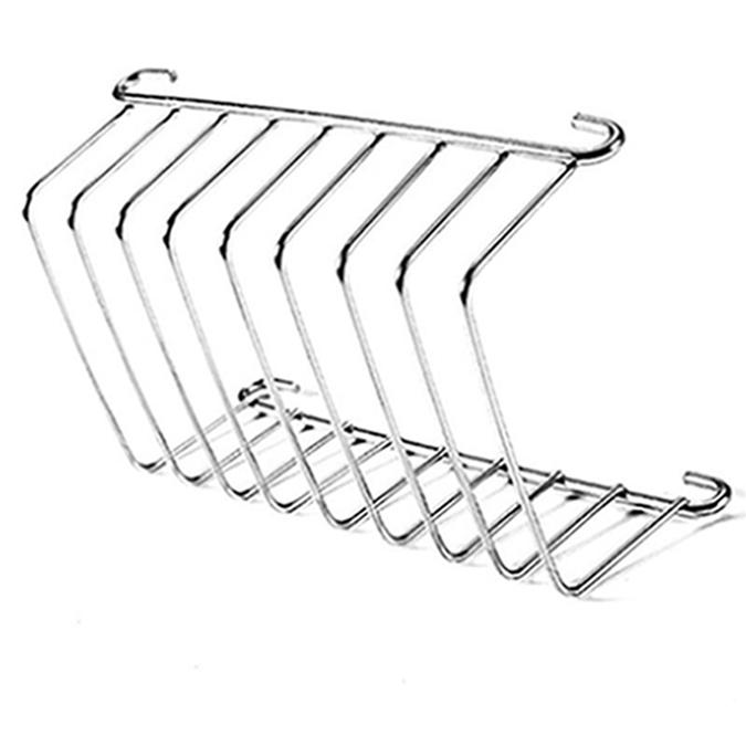 Edelstahl-Toastständer Werkzeug Kühlgitter Brothalterständer Rechteckig Heißluftfritteusen Zubehör für Küche & Esszimmer
