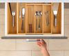 Ikar Bamboo Cutlery Organizer