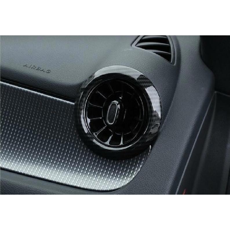 For Benz GLB W247 - Carbon Fiber Style Console L&R Air Outlet Vent Trim