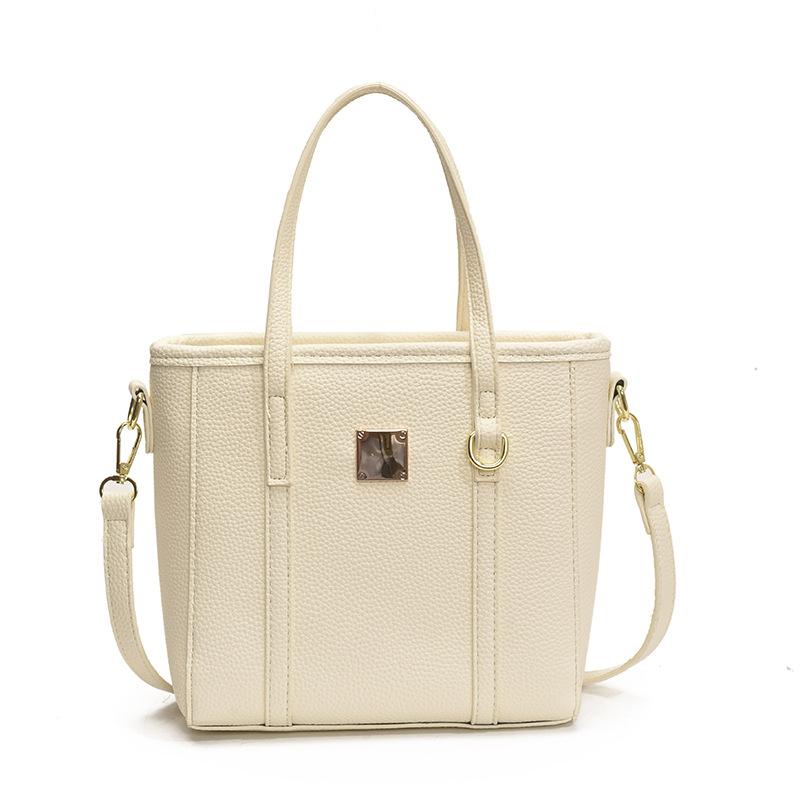 

Korean simple handbag niche shoulder bag women s 2025 summer new high-value foreign-style messenger bucket bag