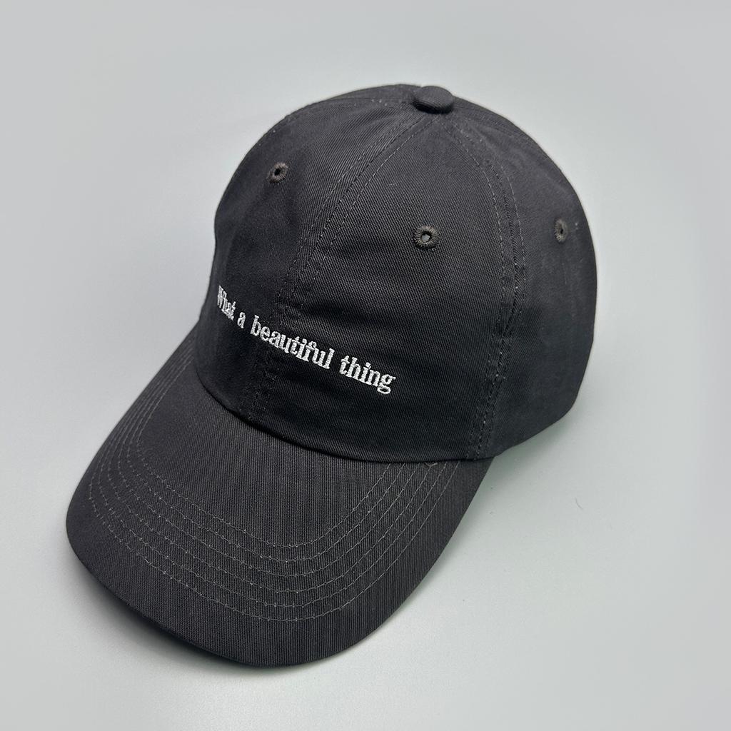 Letter Star Embroidered Baseball Cap Men'S And Women'S Sunshade Simple Retro Face Cap