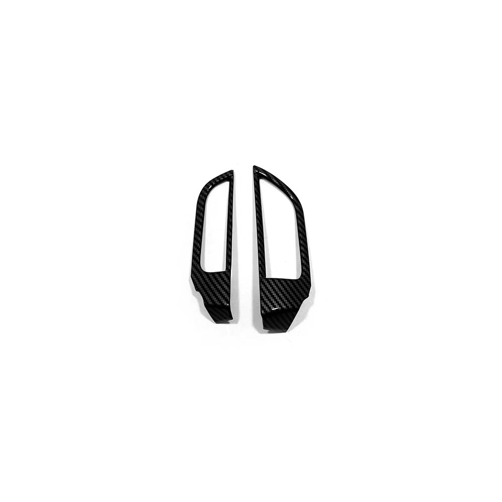 Fibra di carbonio per Toyota Sienna 2022 Accessori interni Auto Scatola del cambio Bracciolo Pannello Telaio Adesivo Decorativo Copertura