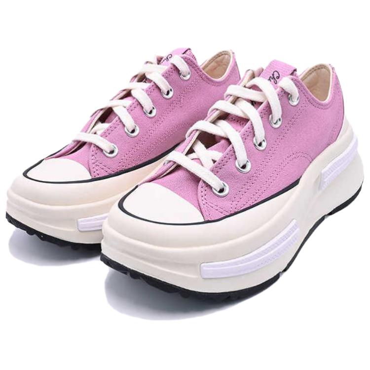 Converse Chuck Taylor Casual Comfortable Fashion Durable Low Top Lifestyle Sneakers Unisex Sneakers Pink White A15528C