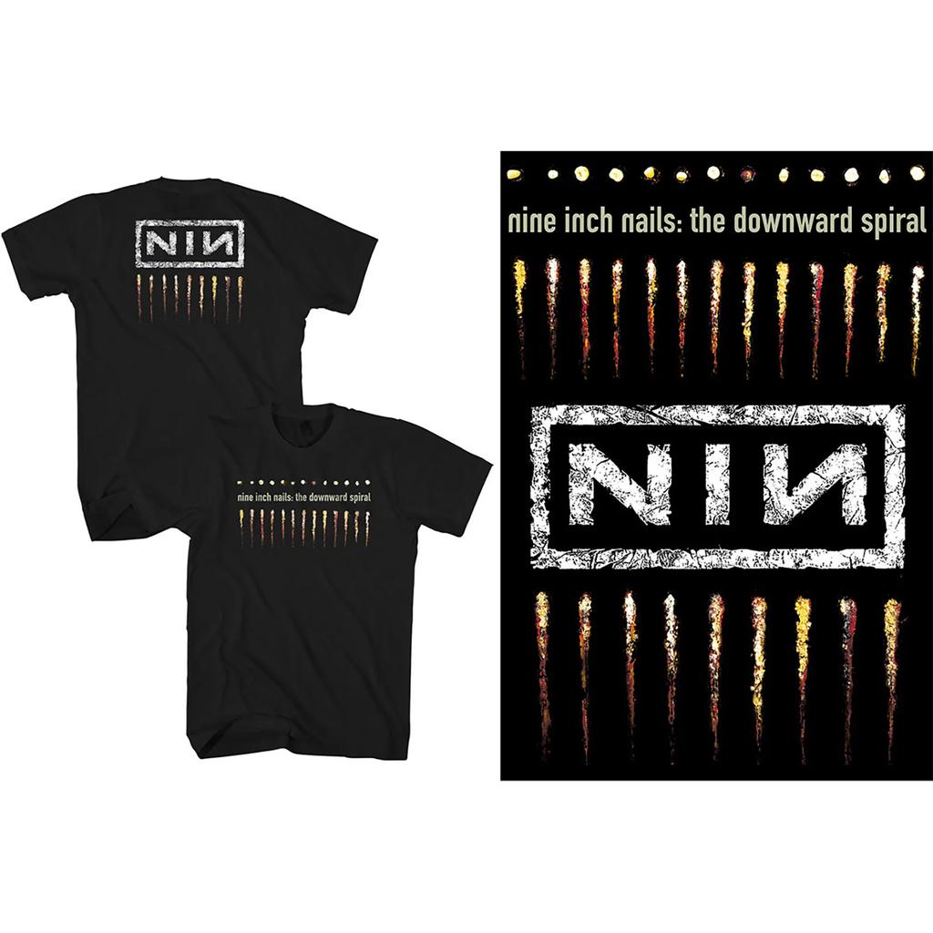 Nine Inch Nails TShirt Downward Spiral OFFICIAL NEW