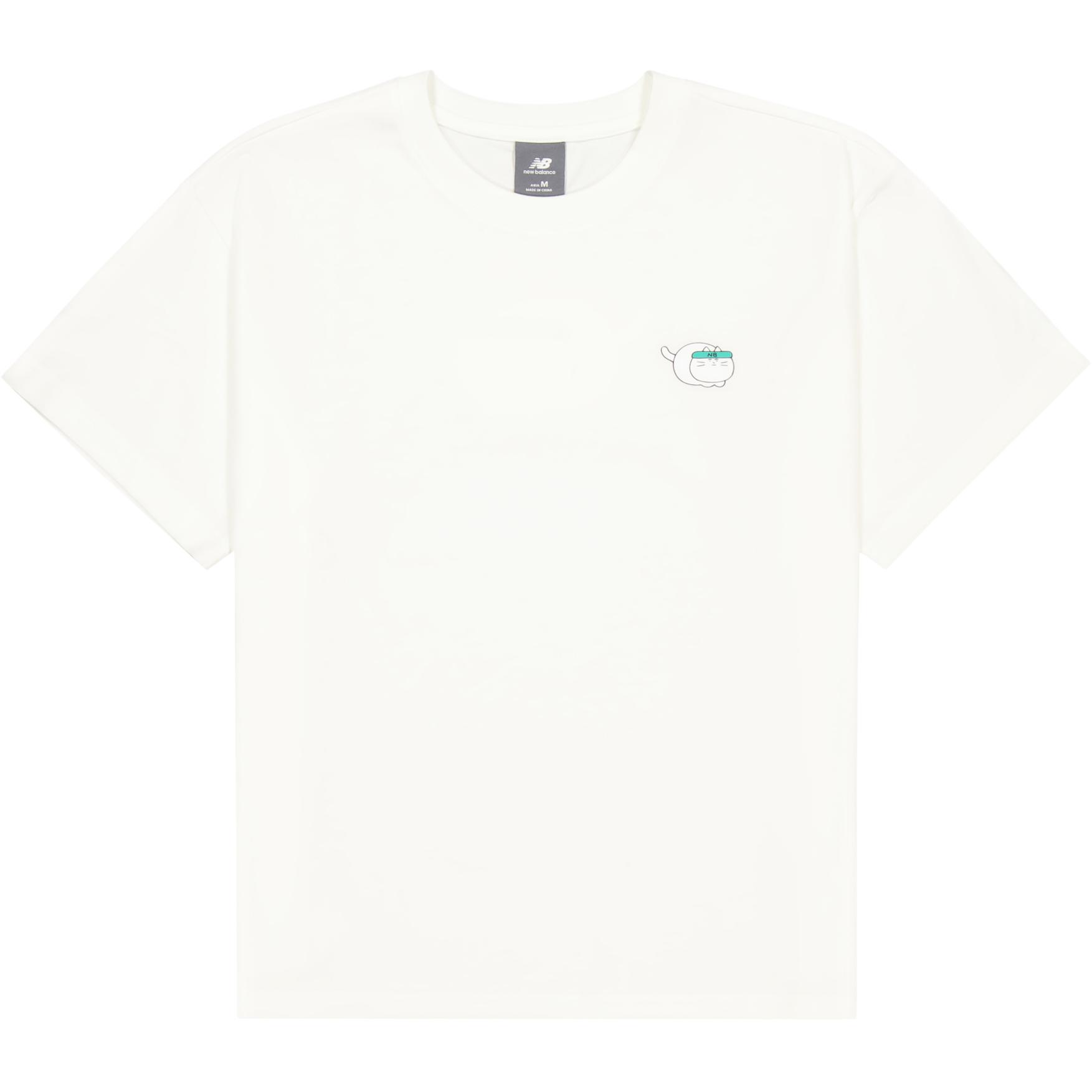New Balance SS25 T Shirt Women s Sea Salt White AWT52377-SST L