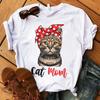 Funny Cat Mom For Cat Lovers Happy Mother's Day Gift Graphic Unisex T Shirt, ...