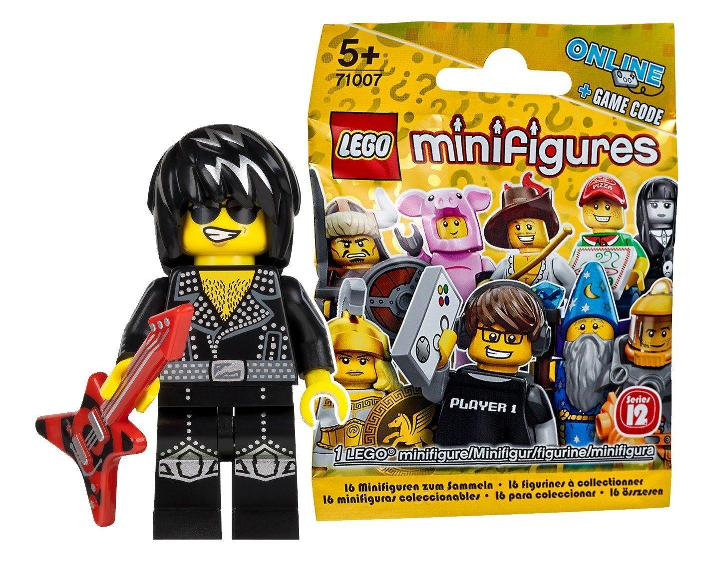 

Минифигурка LEGO серии 12 Рок-звезда (Неоткрытый) 71007-12