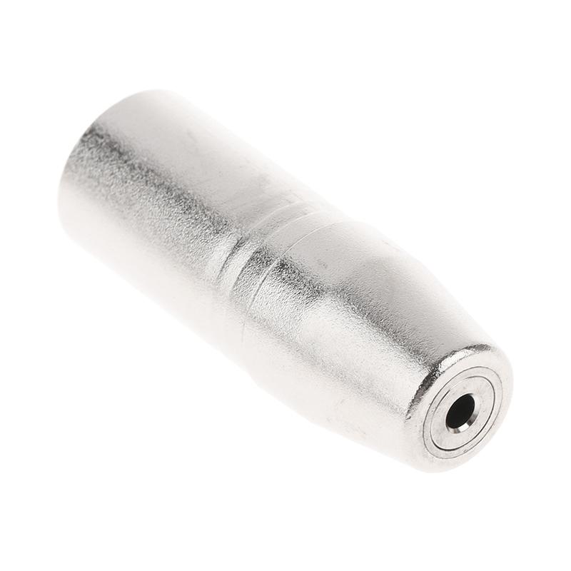 

3-Pin Xlr To 3.5Mm Female Stereo Audio Connector Microphone Adaptors Coupler For Mixers Amplifiers Headphone Guitars Effects серебряный