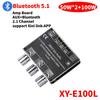 1/2PCS MT21 Subwoofer Amplifier Board Bluetooth 5.0 50WX2+100W 2.1 Channel Power Audio Stereo Amplifier Tone Bass AMP AUX 12V24