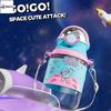 600ML Portable Plastic Cups With Lid And Straw Home And Kitchen Coffee Water Bottle Camping Cup Thermal Drink Items