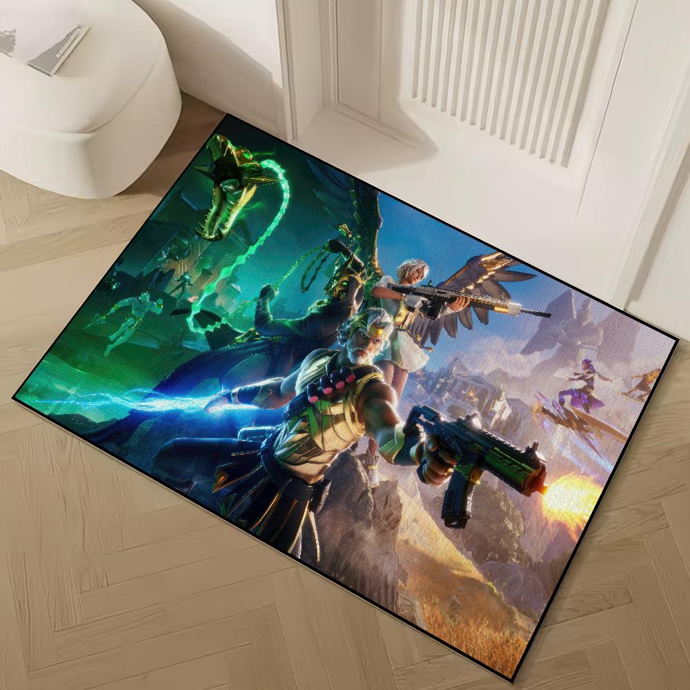 Game F-Fortnite Cool D Door Mat Welcome Non-slip Floor Bedroom Kitchen Bath Balcony Hallway Rug Home Decoration Carpet